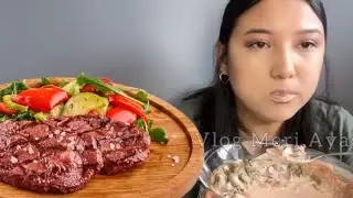 @bymeriasmr273 | Steak T-bone | soup