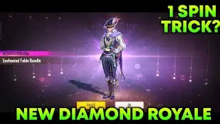 NEW DIAMOND ROYALE 1 SPIN TRICK? | FREE FIRE NEW DIAMOND ROYALE