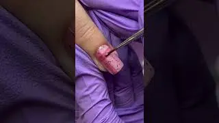 КЛЕТКА + ТВИД НА НОГТЯХ💖 