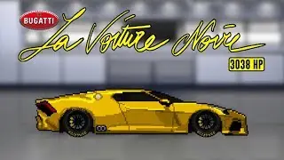 PIXEL CAR RACER - BUGATTI LA VOITURE NOIRE BUILD AND GAMEPLAY | PCR AGENTV MOD
