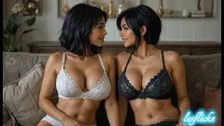 Two  Indian Women Pooja and Yamini are kissing each other ｜ Lesbians Kissing Video #love_Ia_lkO7JMu