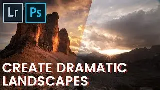 QE #24: Dramatic landscape post processing - Lightroom & Photoshop