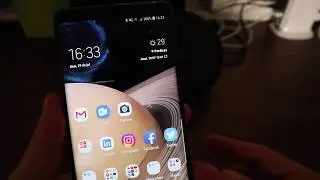 Burn-in nas telas da Samsung (Galaxy Note 8)