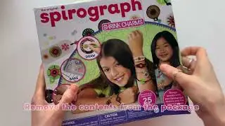 Spirograph Shrink Charms - Tips for Before You Begin