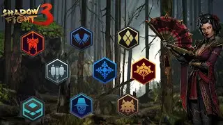 Shadow Fight 3 : Top 8 legendary Sets Vs WIDOW'S FAN | Hero ll,lll / Sanguine Forest Event