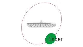 Верхняя лейка Esper ESP25CSi64