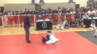 Angelina Laza at NJBJJF New Jersey Open Kids Finals