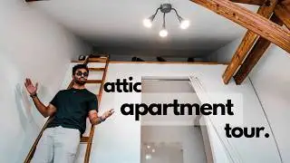 My €1000 Attic Apartment in Prague | Apartment tour