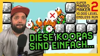 Die Koopas in diesem Level sind so... | 10K ENDLESS RUN