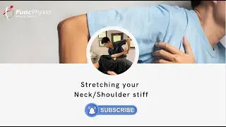 Stretching your Neck/Shoulder stiff with us!