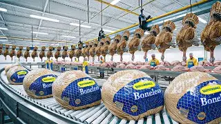 How Butterball Whole & Boneless Turkeys Are Made In Factory