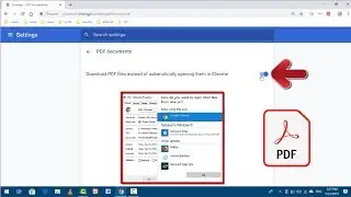 How to Disable PDF Viewer of Google Chrome in Windows
