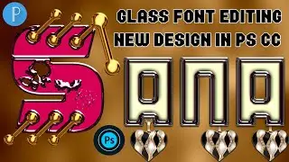 glass font editing | unique Glass font editing | new glass font editing 2022 | fardeen designer