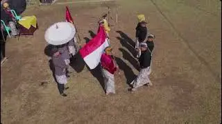 Prosesi Pasrah Tampi Serta Kirab Pusaka dan Panji Gegunungan Projo Kec. Mojotengah