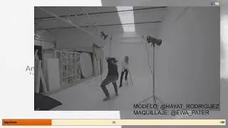 Sesión de fotografía de belleza y danza en directo. Twitch fecha: 27-01-2022