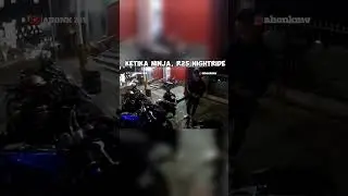 Ketika Ahonk MV Nightride Bareng R25 #shorts #motovlog #ahonkmv #akangmv