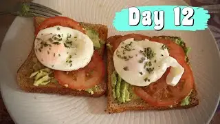 HOW TO POACH EGGS IN THE MICROWAVE! // VLOG 7