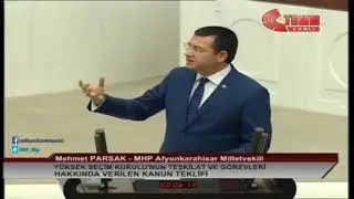 Milletvekilimiz Mehmet Parsak, ''YSK'nın Teşkilat ve Görevleri'' Hakkında Meclis'te Konuştu