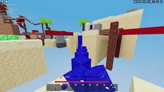 When your teamate is on the opposite team in roblox bedwars: