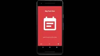 [Android] Big Note For Elderly