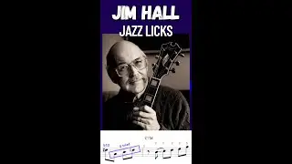 Jim Hall Smooth MOTIV Development Lick 😎