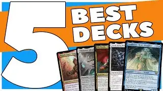 The 5 BEST Commander Decks you NEED to play this year! 