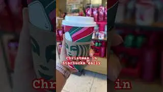 Starbucks Christmas is coming