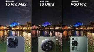 iPhone 15 Pro Max VS Xiaomi 13 Ultra VS Huawei P60 Pro Camera Test