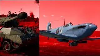 =  пытаемся  разобраться  в  Spitfire и  M18    War Thunder  =
