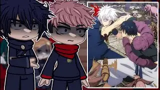 Jujutsu Kaisen React to Gojo vs Toji || Jujutsu Kaisen || Gacha React