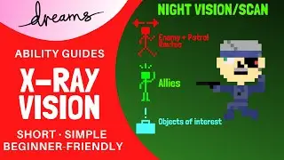 X-Ray Vision/Night Vision/Scan Ability Guide | Dreams PS4