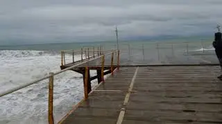 Destroying waves of Black Sea