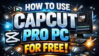 How to use Capcut pro pc for free 2026.100% real 
