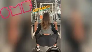 😍Nastya Nass leg Workout🍑