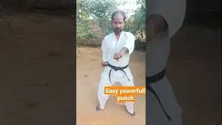 easily learn karate stomach punch in 5 seconds 👊 