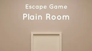 Basic Escape Plain Room Game by nicolet.jp