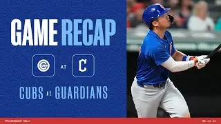 Cubs vs. Guardians Game Highlights | 8/12/24