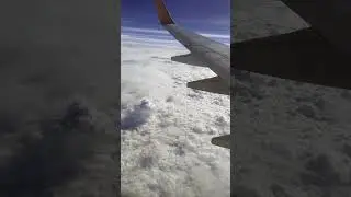 Кудрявые облака part 2 #clouds #plane #boing737 #veryhigh