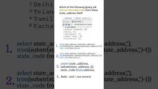 SQL Quiz 16 | Oracle SQL Quiz | SQL interview questions and answers