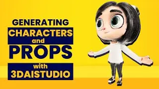 Generating Characters and Props with 3D AI Studio