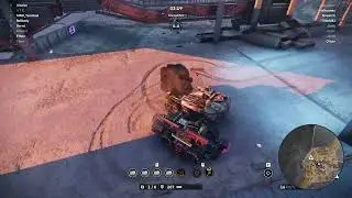Crossout Clip: jumping out an exploding building be like