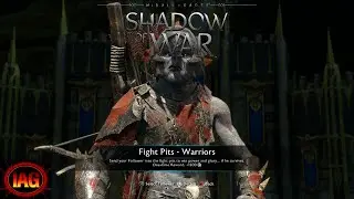 Middle Earth Shadow of War Fight Pits Shag the Tiny