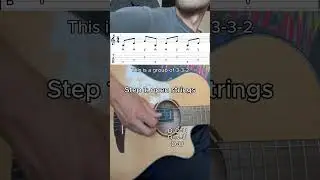 How to Write Guitar Melodies | 3-3-2 Picking Pattern Breakdown 