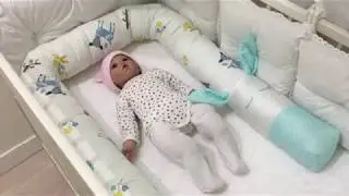 Как сшить бортик змейка своими руками