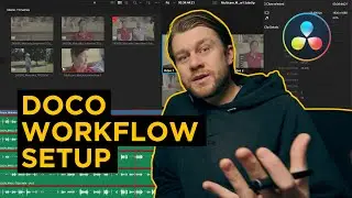 Documentary Workflow - How to start processing Interviews in Davinci Resolve