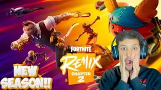 🔴LIVE - FORTNITE - NEW SEASON!! - NEW RELOAD MAP - REMIX CH. 2 - LIKE AND SUBSCRIBE👍