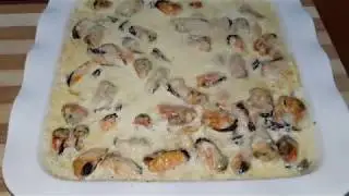 МИДИИ В СЛИВОЧНОМ СОУСЕ!!! ВКУСНЯТИНА!!! БЫСТРО!!! ЗА 5 МИНУТ!!!