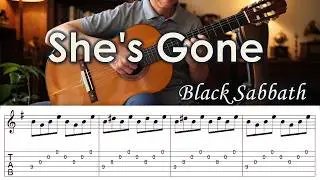 She's Gone – Fingerstyle Guitar | TAB