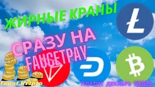 Жирные краны LTC BCH DASH TRX. Платят на faucetpay