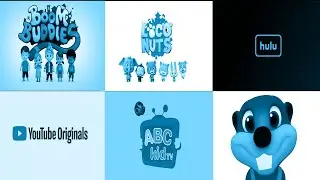 (grand compilation)Logo Effects | Boom Buddies, ABC Kid TV, Busy Beavers, Loco Nuts, Hulu, Youtube